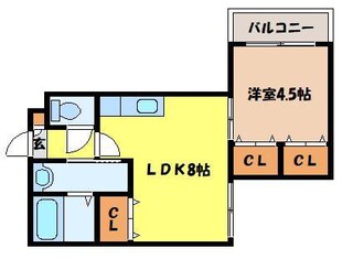 西２８丁目駅 徒歩9分 4階の物件間取画像